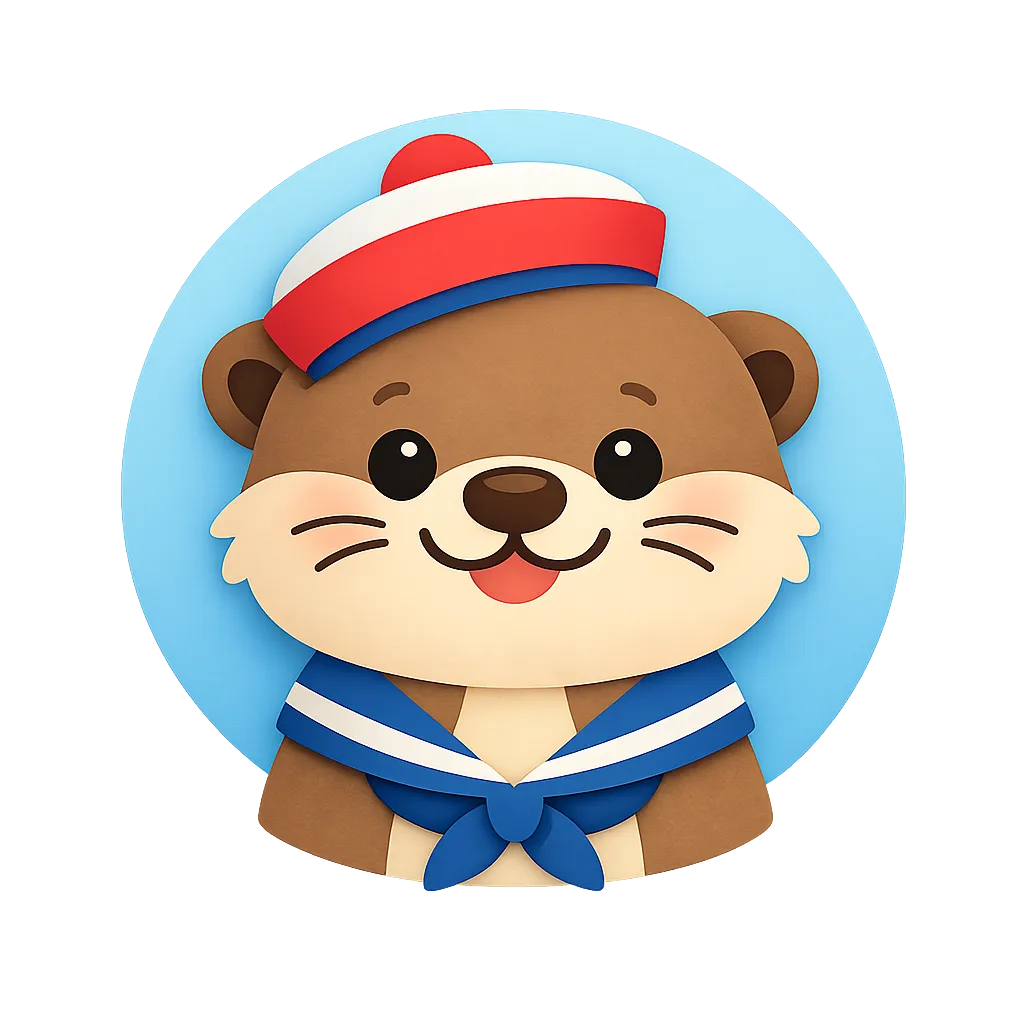 A minimalist cartoon avatar of a hedgehog with simple geometric features, set against a plain background.